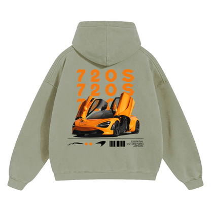 "720S" Oversize Fleeced Hoodie