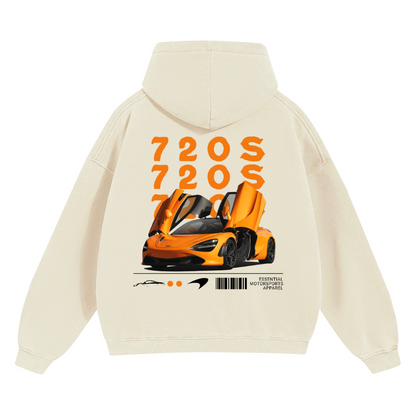 "720S" Oversize Fleeced Hoodie