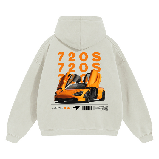 "720S" Oversize Fleeced Hoodie