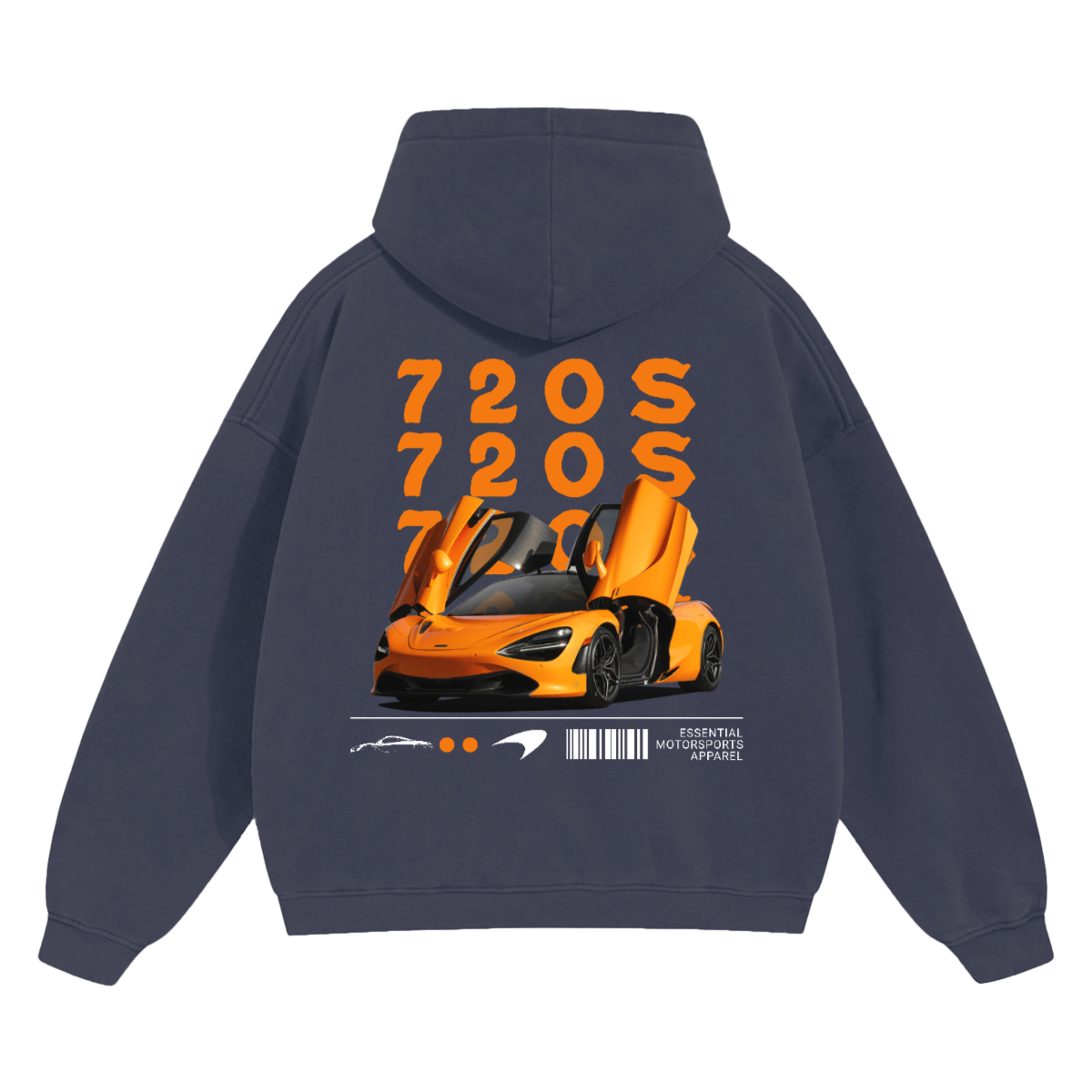 "720S" Oversize Fleeced Hoodie