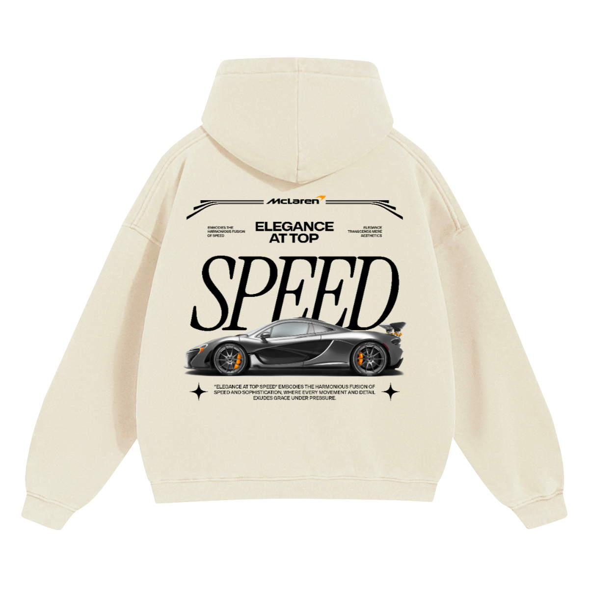 "P1" Oversize Fleeced Hoodie