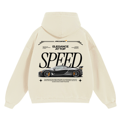 "P1" Oversize Fleeced Hoodie
