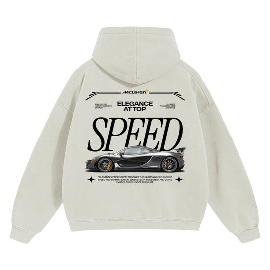 "P1" Oversize Fleeced Hoodie
