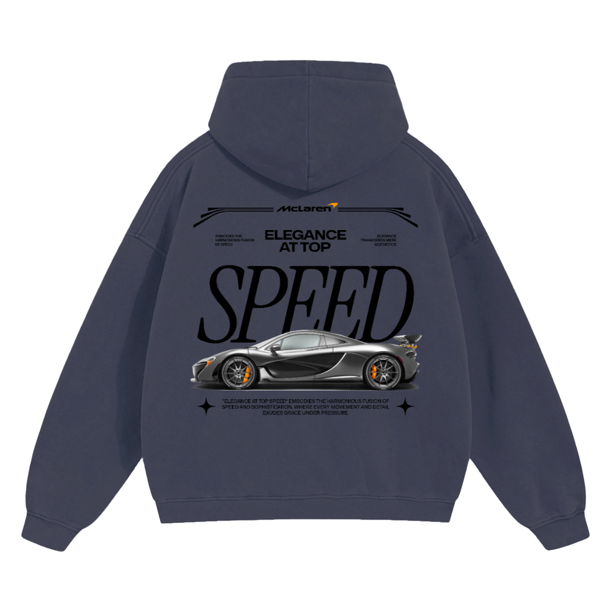 "P1" Oversize Fleeced Hoodie