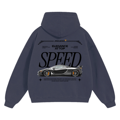 "P1" Oversize Fleeced Hoodie