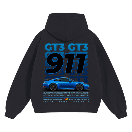 "GT3" Oversize Fleeced Hoodie