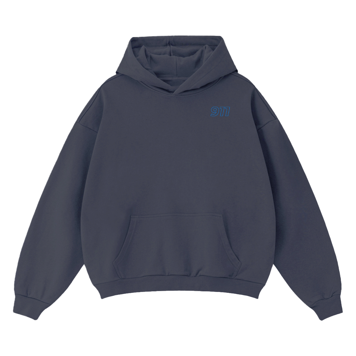 "GT3" Oversize Fleeced Hoodie