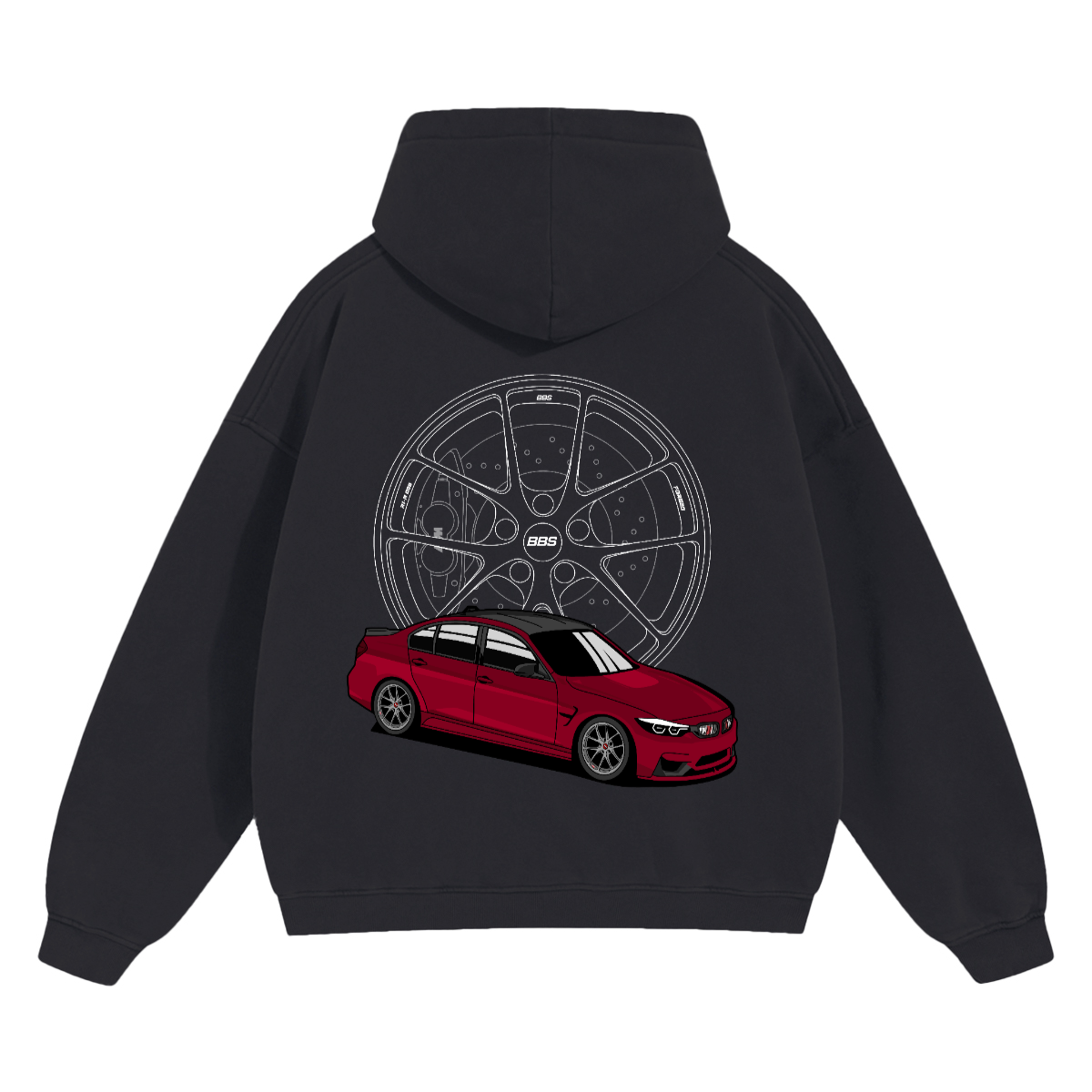 "EM x F80DEE" Oversized Hoodie