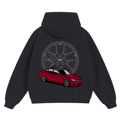 "EM x F80DEE" Oversized Hoodie