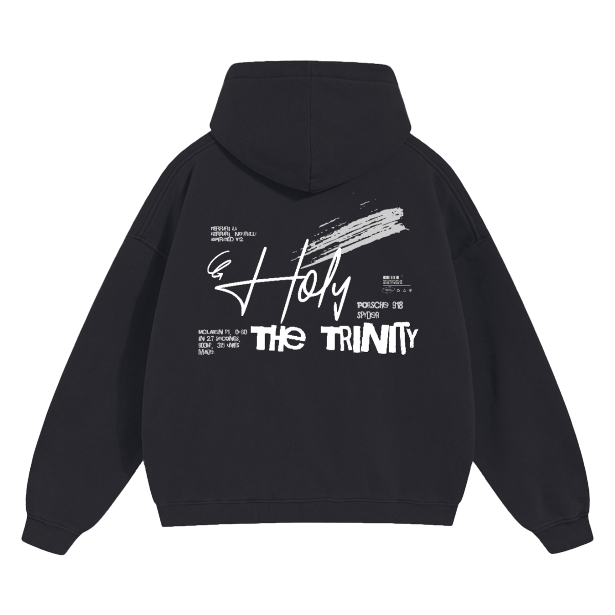 "HOLY TRINITY" Oversized Hoodie