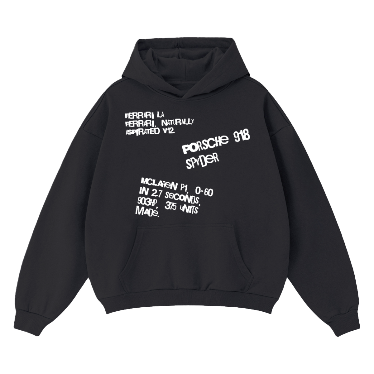 "HOLY TRINITY" Oversized Hoodie