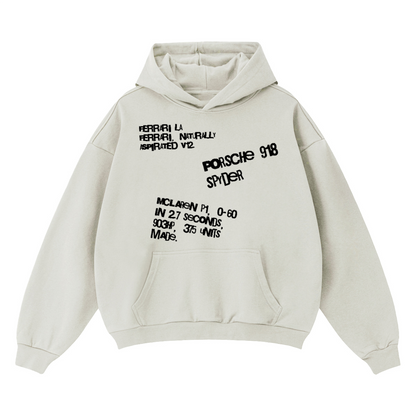 "HOLY TRINITY" Oversized Hoodie