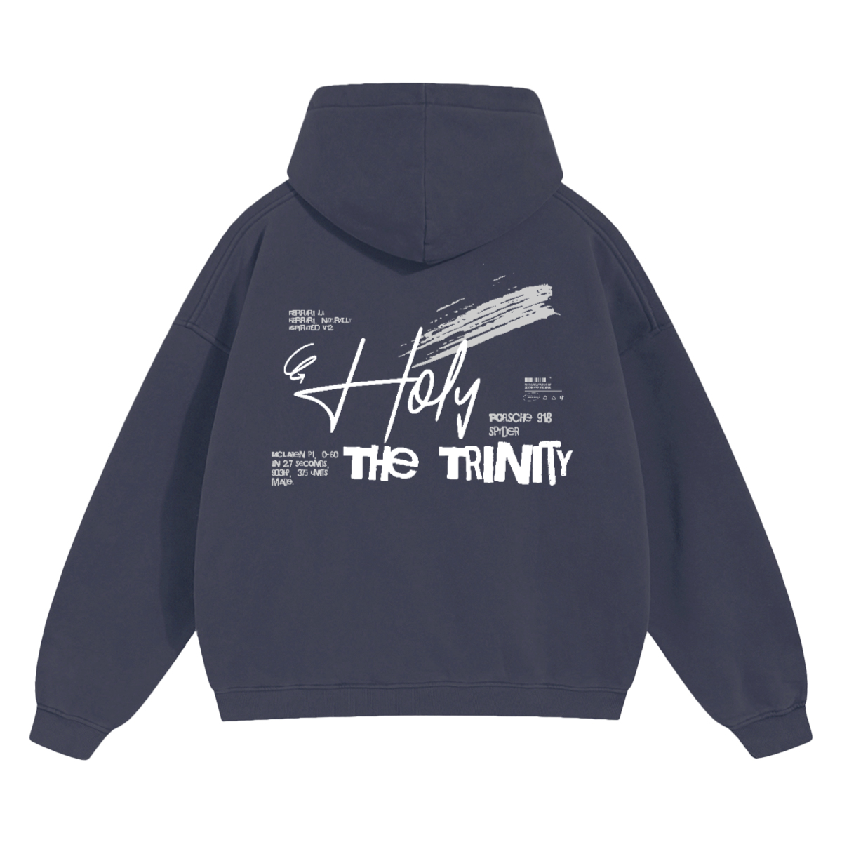 "HOLY TRINITY" Oversized Hoodie