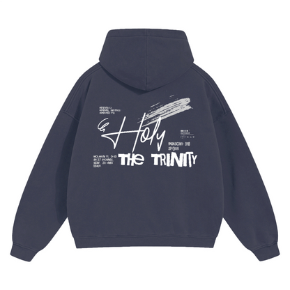 "HOLY TRINITY" Oversized Hoodie
